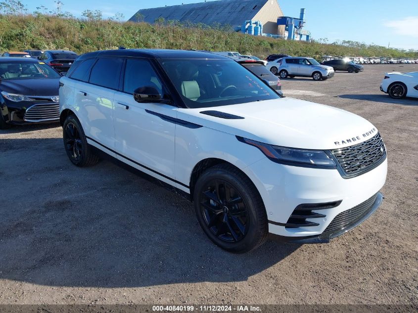 2025 Land Rover Range Rover Velar P400 Dynamic Se VIN: SALYL2FU5SA804090 Lot: 40840199