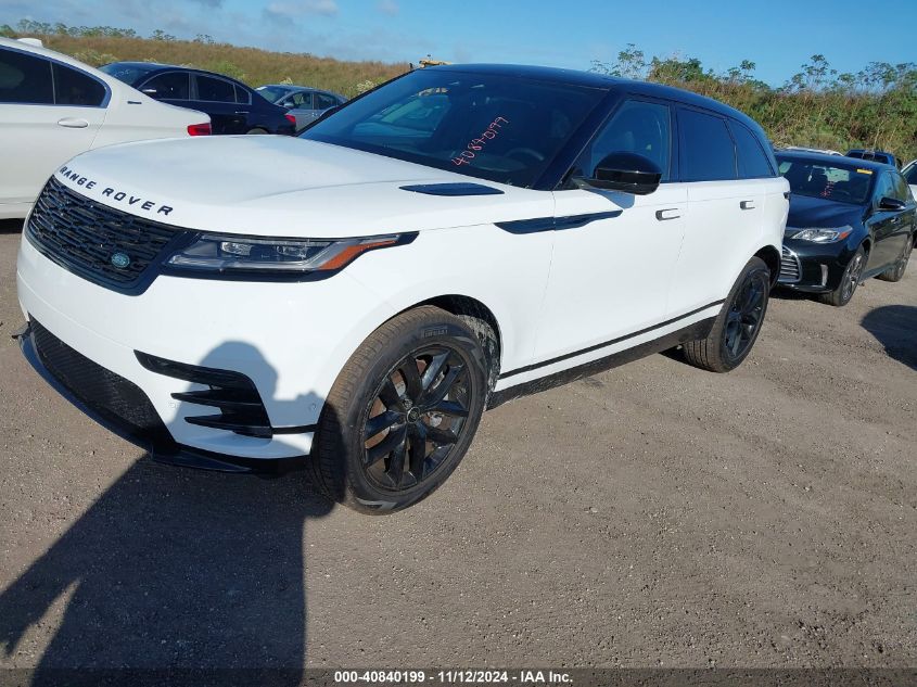 2025 Land Rover Range Rover Velar P400 Dynamic Se VIN: SALYL2FU5SA804090 Lot: 40840199