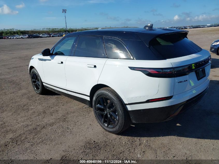 2025 Land Rover Range Rover Velar P400 Dynamic Se VIN: SALYL2FU5SA804090 Lot: 40840199