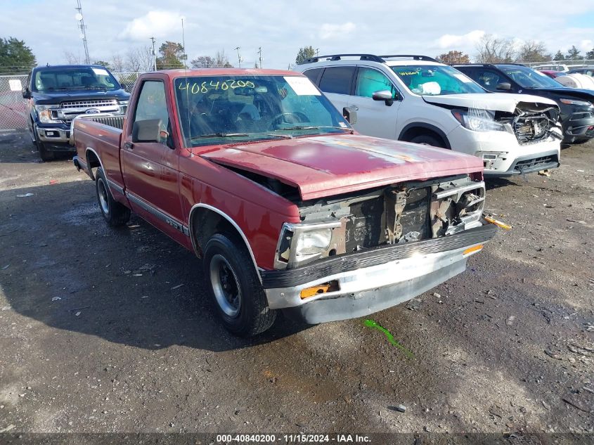 1993 Chevrolet S Truck S10 VIN: 1GCCS14R8P0196799 Lot: 40840200