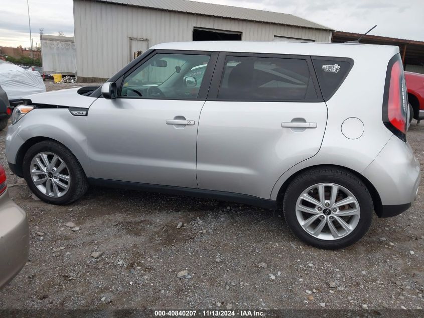 2018 Kia Soul + VIN: KNDJP3A51J7604807 Lot: 40840207