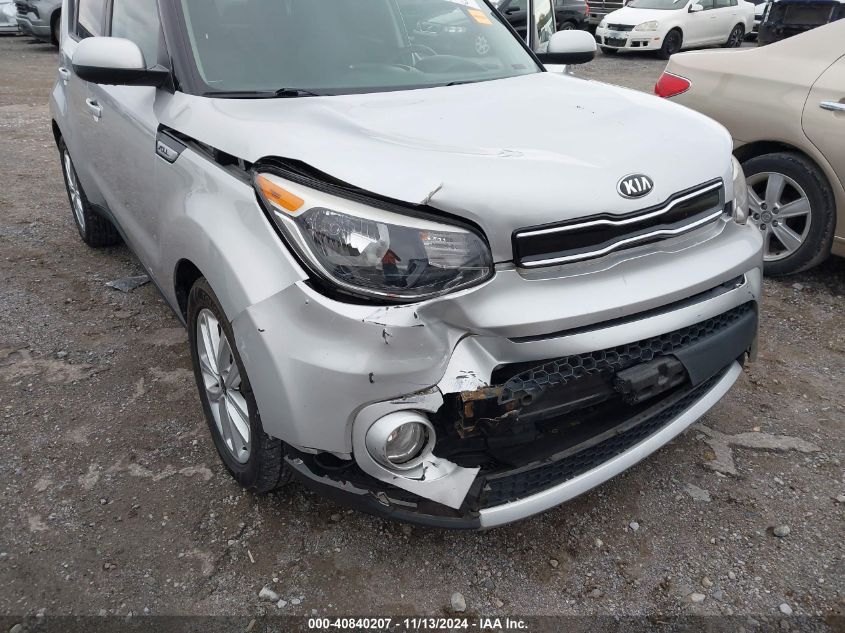 2018 Kia Soul + VIN: KNDJP3A51J7604807 Lot: 40840207