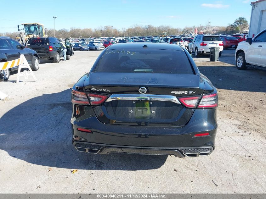 2019 Nissan Maxima 3.5 Sv VIN: 1N4AA6AV5KC369331 Lot: 40840211