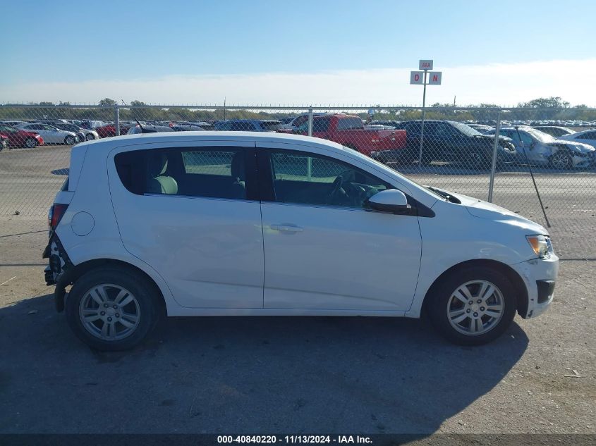 2014 Chevrolet Sonic Lt Auto VIN: 1G1JC6SG2E4191440 Lot: 40840220