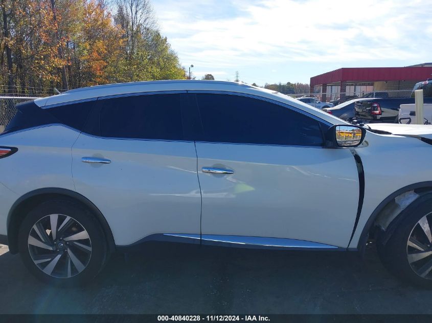 2016 Nissan Murano Platinum VIN: 5N1AZ2MG4GN149212 Lot: 40840228