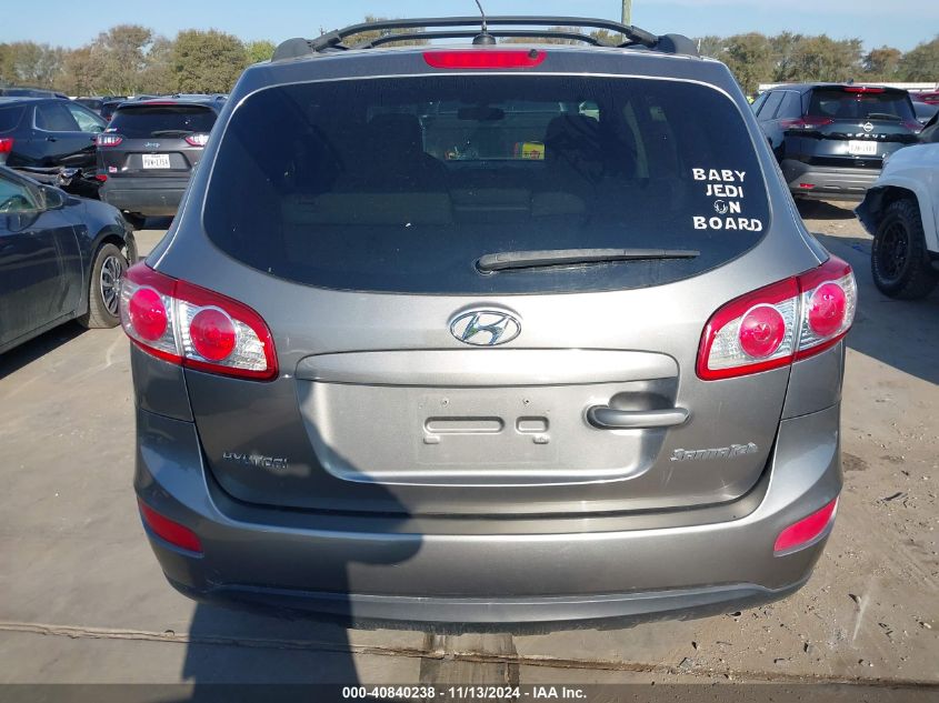 2011 Hyundai Santa Fe Gls VIN: 5XYZG3AB0BG021917 Lot: 40840238