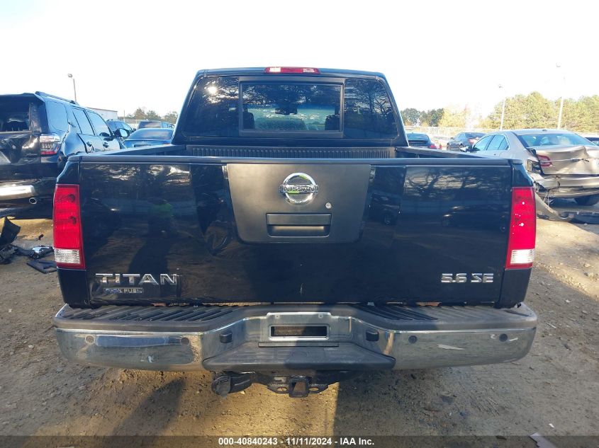 2009 Nissan Titan Se VIN: 1N6BA07D59N317249 Lot: 40840243