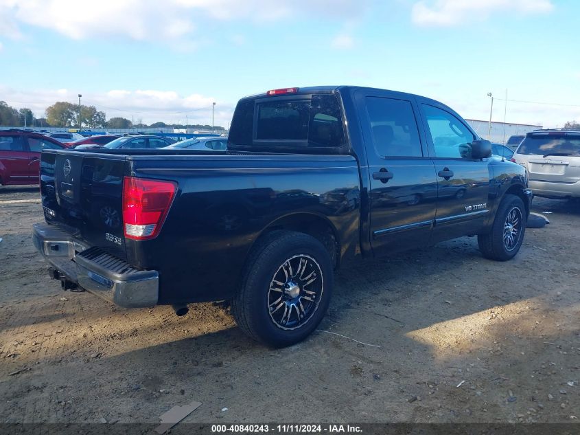 2009 Nissan Titan Se VIN: 1N6BA07D59N317249 Lot: 40840243