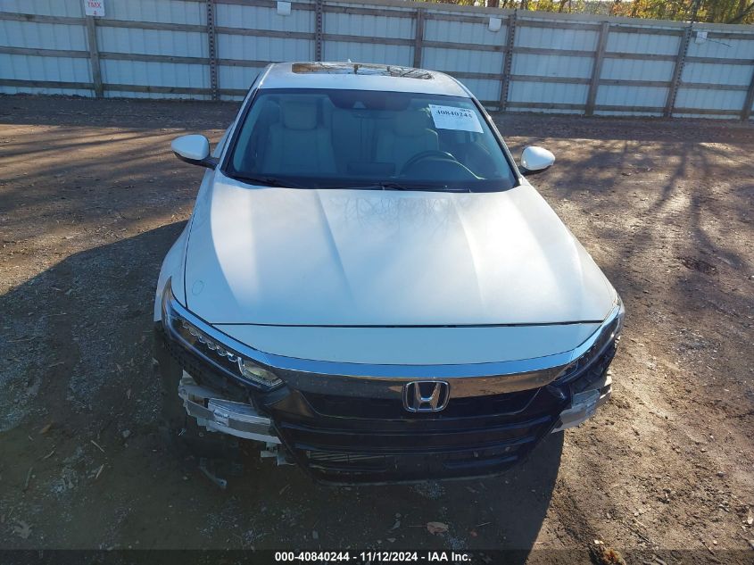 2020 Honda Accord Ex-L VIN: 1HGCV1F5XLA047334 Lot: 40840244