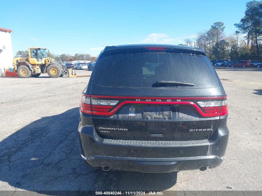 2016 Dodge Durango Citadel VIN: 1C4RDJEGXGC412961 Lot: 40840246