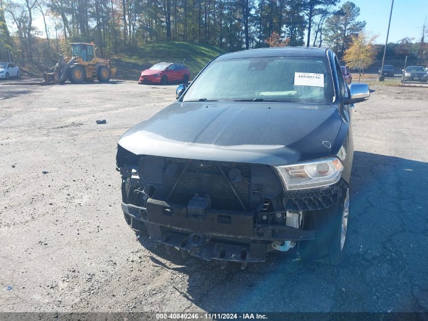 2016 Dodge Durango Citadel VIN: 1C4RDJEGXGC412961 Lot: 40840246