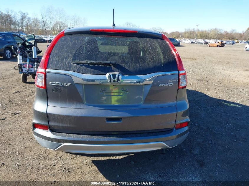 2015 Honda Cr-V Ex VIN: 2HKRM4H59FH619193 Lot: 40840252