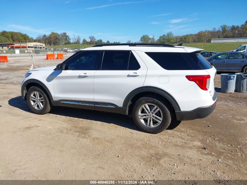 2021 Ford Explorer Xlt VIN: 1FMSK8DH6MGB58711 Lot: 40840255