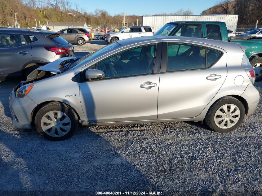 2014 Toyota Prius C Two VIN: JTDKDTB33E1072897 Lot: 40840281