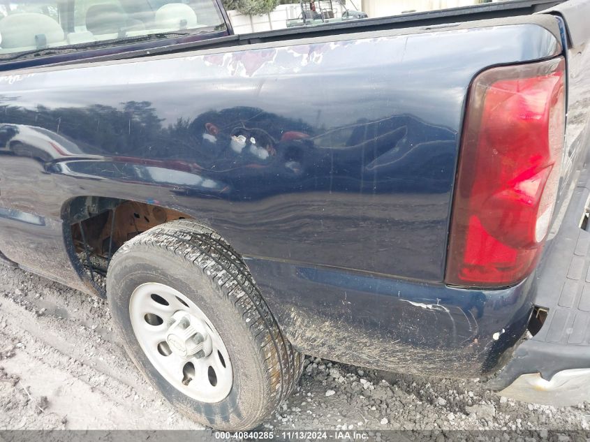 2007 Chevrolet Silverado 1500 Classic Work Truck VIN: 1GCEC19X77Z125957 Lot: 40840285