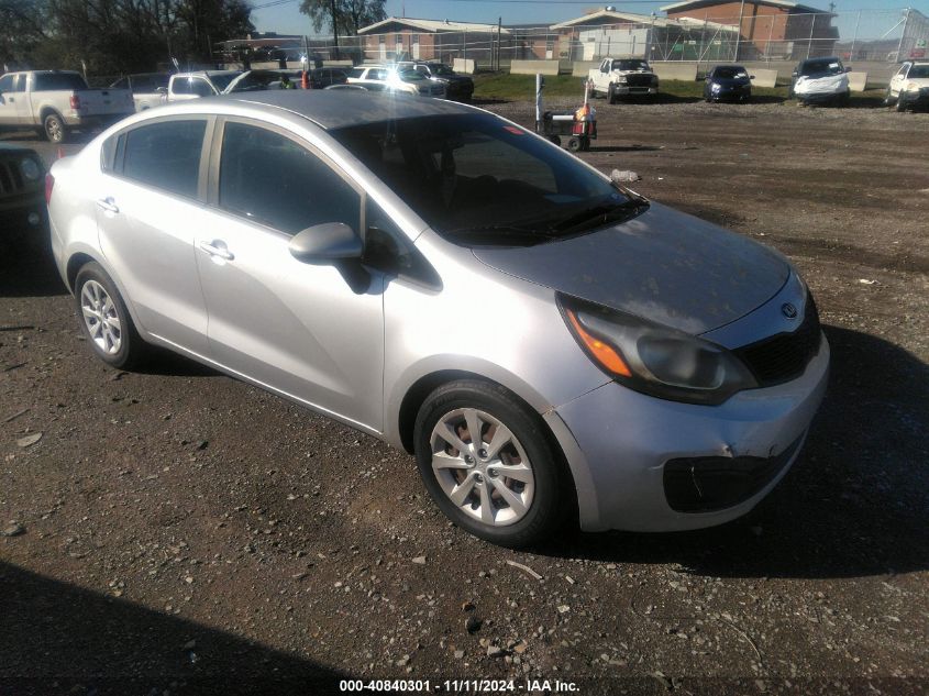 VIN KNADM4A3XD6269550 2013 KIA RIO no.1