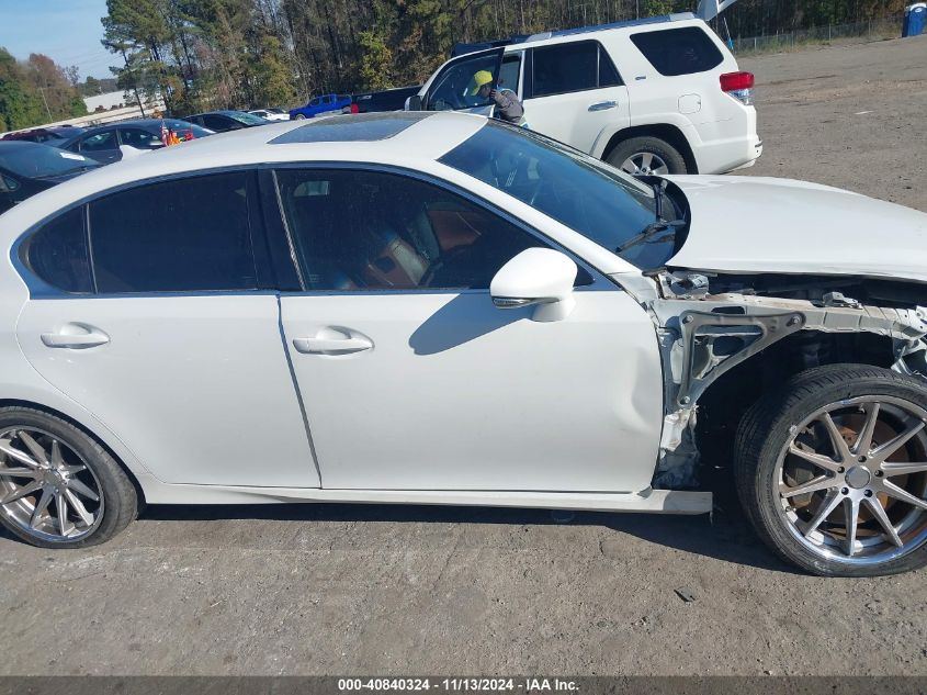 2013 Lexus Gs 350 VIN: JTHBE1BL4D5022548 Lot: 40840324