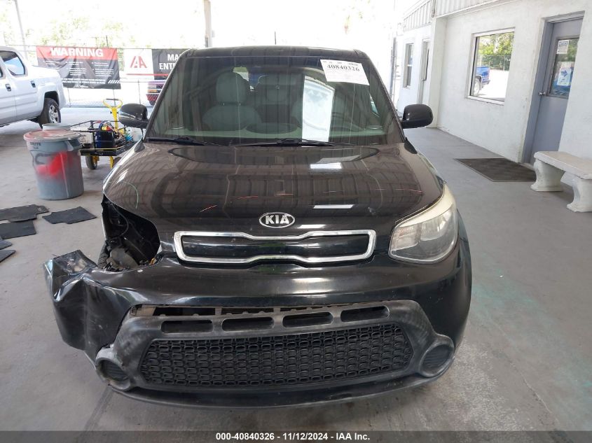 2015 Kia Soul + VIN: KNDJP3A58F7130278 Lot: 40840326