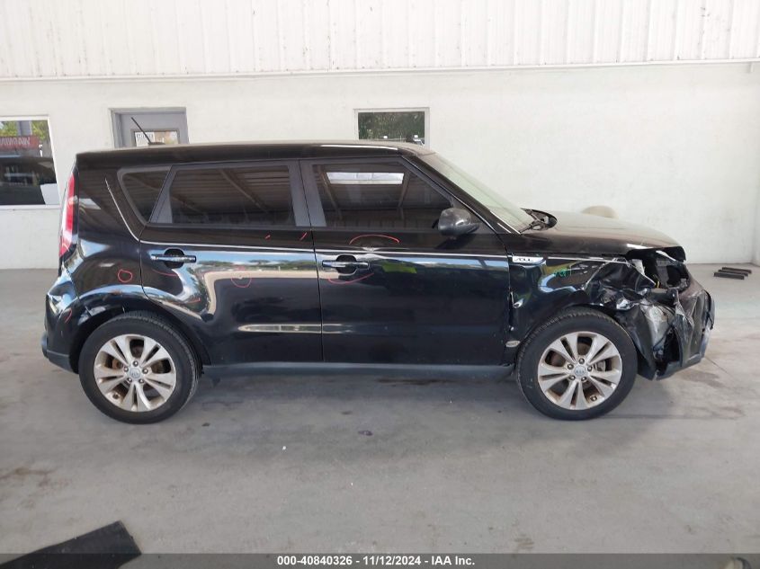 2015 Kia Soul + VIN: KNDJP3A58F7130278 Lot: 40840326