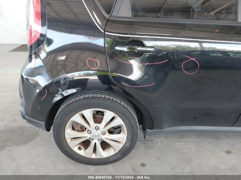 2015 Kia Soul + VIN: KNDJP3A58F7130278 Lot: 40840326