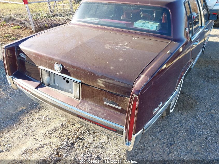 1991 Cadillac Deville VIN: 1G6CD53B0M4254479 Lot: 40840351