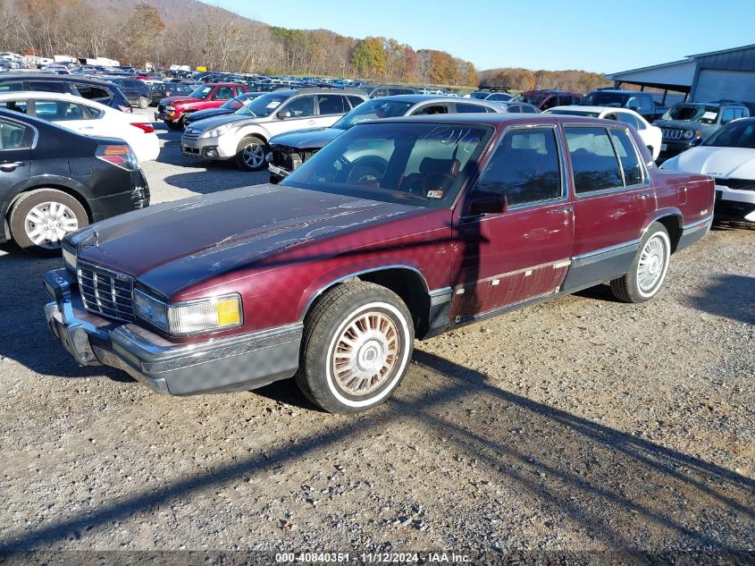 1991 Cadillac Deville VIN: 1G6CD53B0M4254479 Lot: 40840351