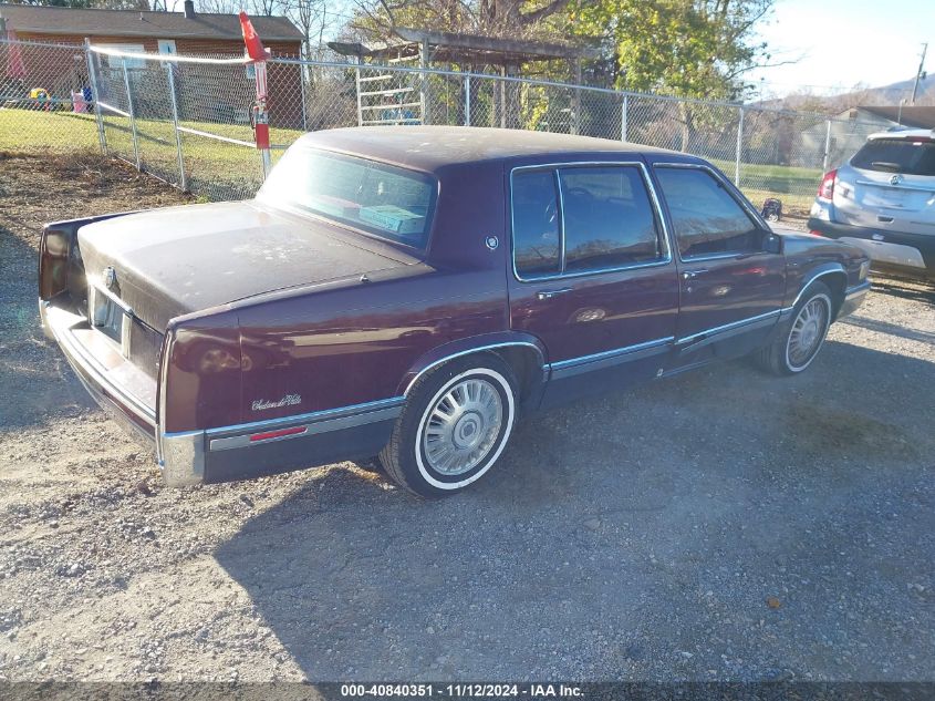 1991 Cadillac Deville VIN: 1G6CD53B0M4254479 Lot: 40840351