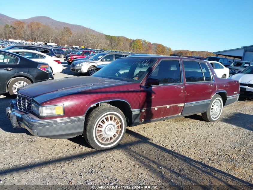 1991 Cadillac Deville VIN: 1G6CD53B0M4254479 Lot: 40840351