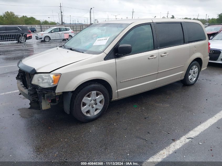 VIN 2C4RDGBG1DR640650 2013 Dodge Grand Caravan, SE no.2