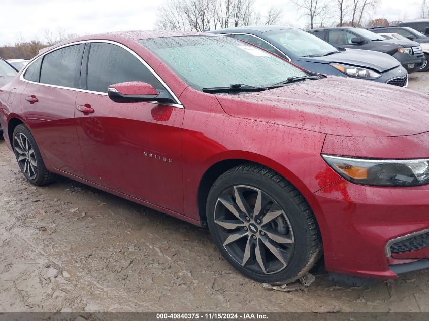 2017 Chevrolet Malibu 1Lt VIN: 1G1ZE5ST4HF284599 Lot: 40840375