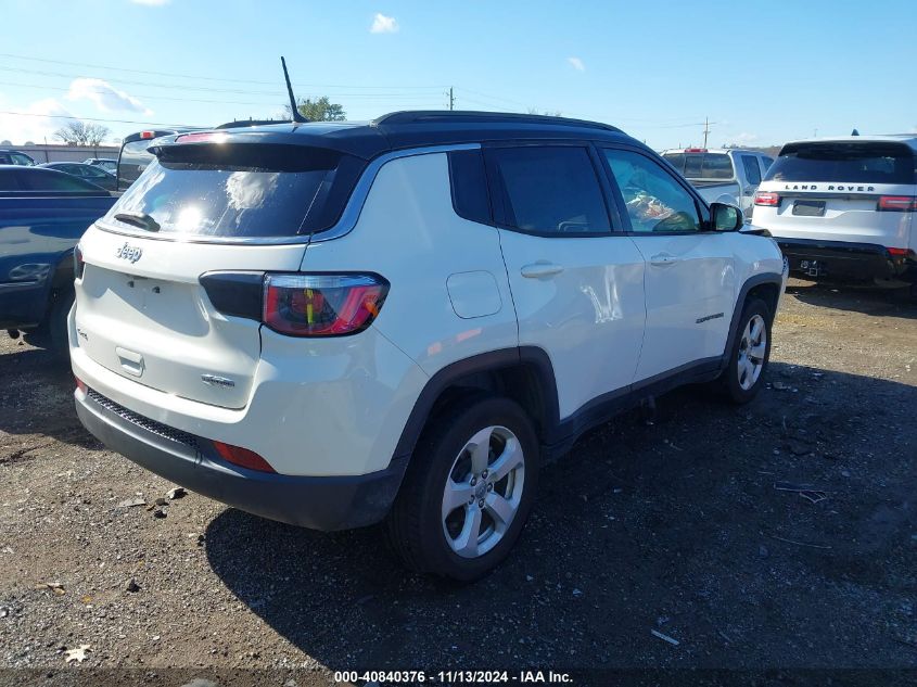 2018 Jeep Compass Latitude 4X4 VIN: 3C4NJDBB4JT481688 Lot: 40840376