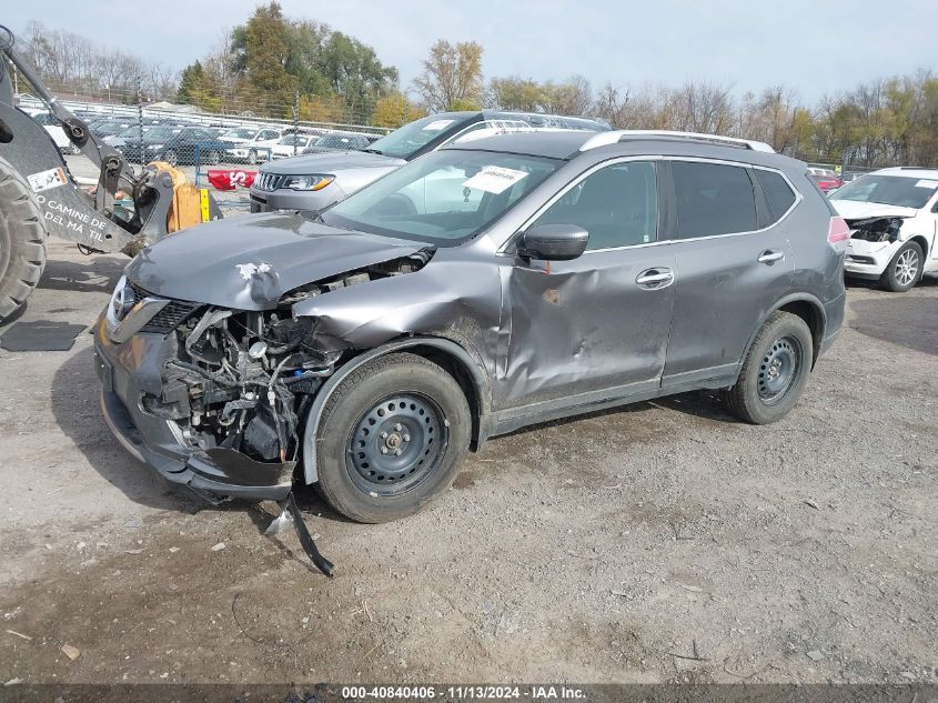 VIN KNMAT2MV3GP665375 2016 Nissan Rogue, S no.2