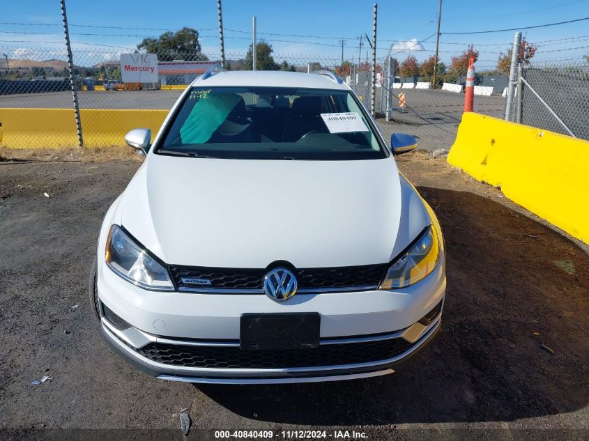 2017 Volkswagen Golf Alltrack Tsi S/Tsi Se/Tsi Sel VIN: 3VWH17AU4HM519617 Lot: 40840409