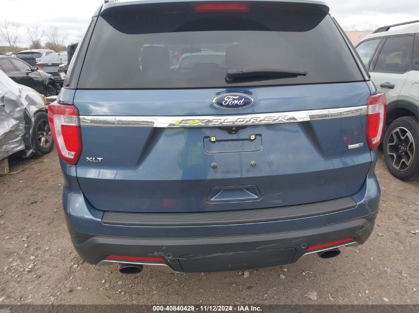 2018 Ford Explorer Xlt VIN: 1FM5K8DH0JGB05723 Lot: 40840429