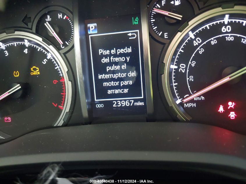 2020 TOYOTA 4RUNNER LIMITED - JTEZU5JR3L5221794