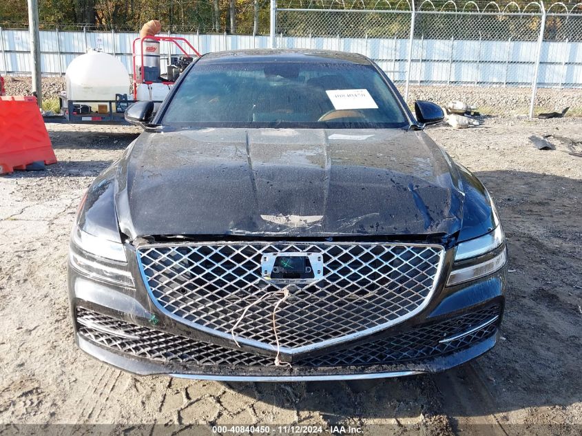 2024 Genesis G80 2.5T Awd VIN: KMTGB4SC5RU221642 Lot: 40840450