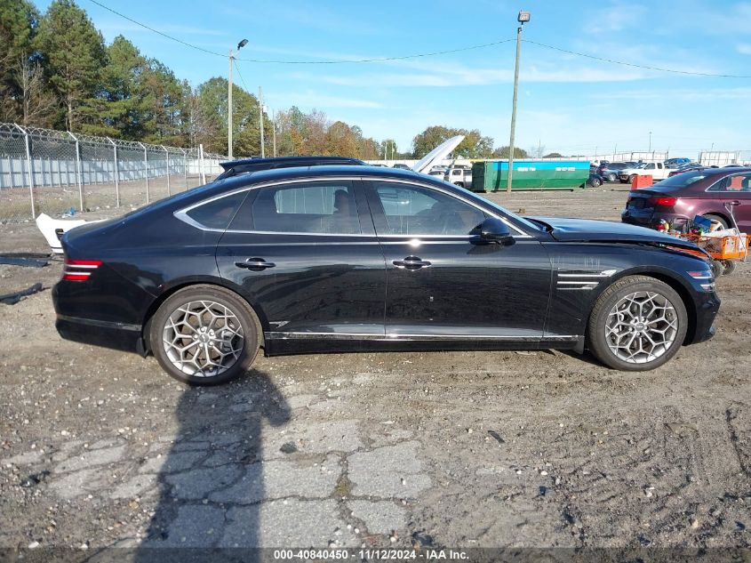 2024 Genesis G80 2.5T Awd VIN: KMTGB4SC5RU221642 Lot: 40840450