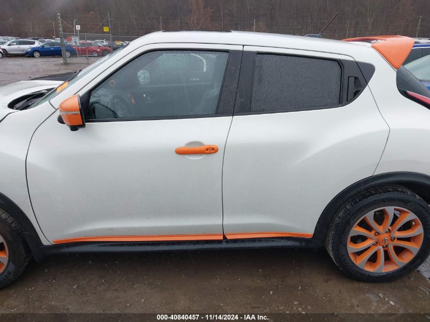 2015 Nissan Juke Sl VIN: JN8AF5MV3FT550794 Lot: 40840457