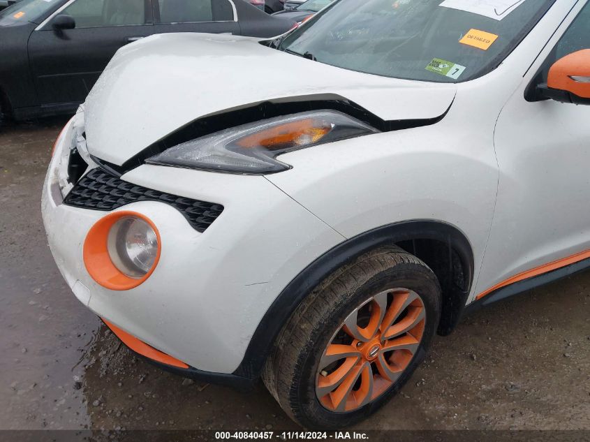 2015 Nissan Juke Sl VIN: JN8AF5MV3FT550794 Lot: 40840457