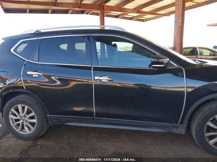 2017 Nissan Rogue Sv VIN: JN8AT2MT5HW152087 Lot: 40840474