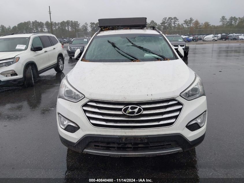 2016 Hyundai Santa Fe Se VIN: KM8SN4HF2GU160308 Lot: 40840480