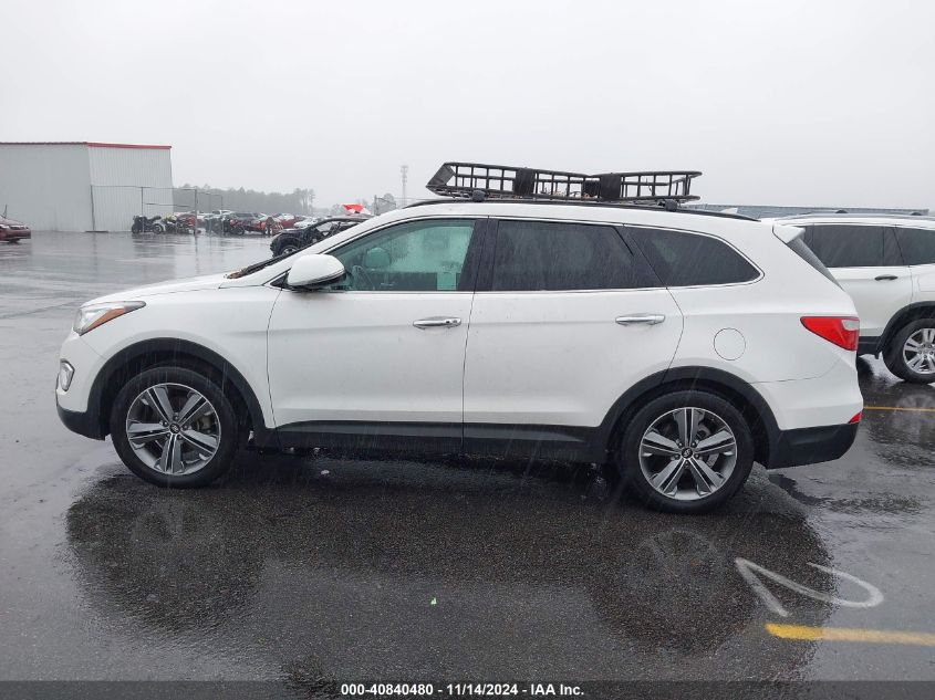 2016 Hyundai Santa Fe Se VIN: KM8SN4HF2GU160308 Lot: 40840480