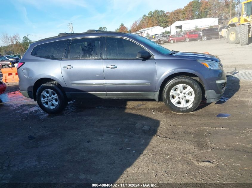 2013 Chevrolet Traverse Ls VIN: 1GNKRFED1DJ148999 Lot: 40840482