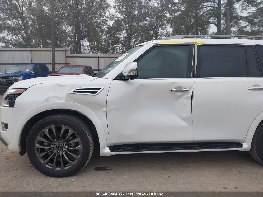 2023 Nissan Armada Platinum 2Wd VIN: JN8AY2DA7P9402782 Lot: 40840485