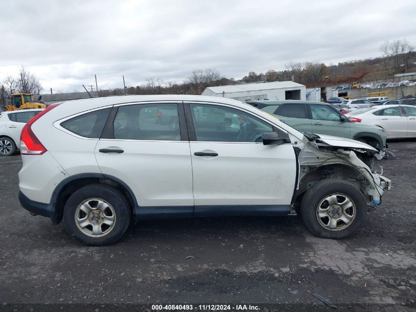 2014 Honda Cr-V Lx VIN: 5J6RM4H39EL117335 Lot: 40840493