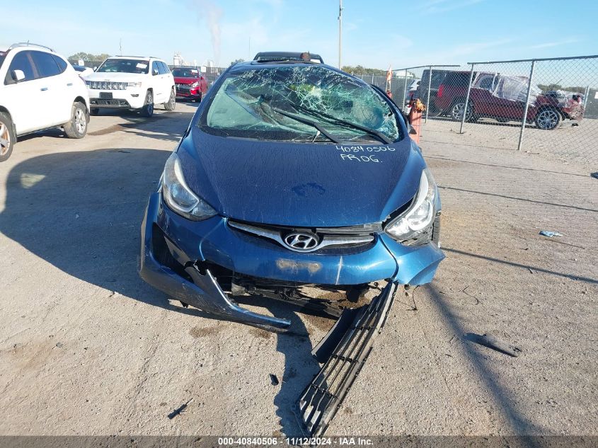 2016 HYUNDAI ELANTRA VALUE EDITION - KMHDH4AE8GU564487