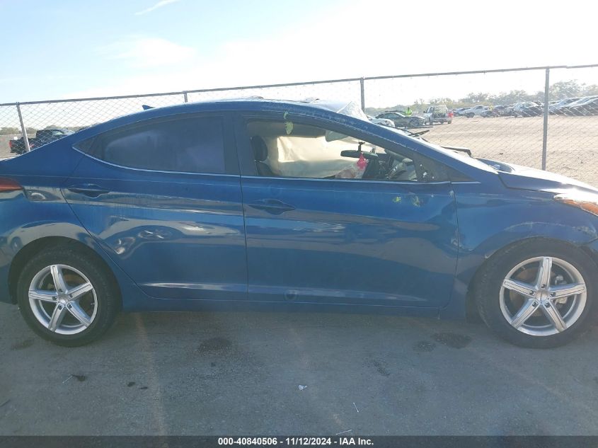 2016 HYUNDAI ELANTRA VALUE EDITION - KMHDH4AE8GU564487