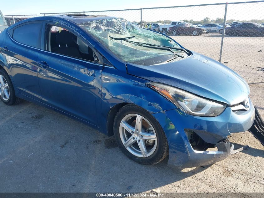 2016 HYUNDAI ELANTRA VALUE EDITION - KMHDH4AE8GU564487