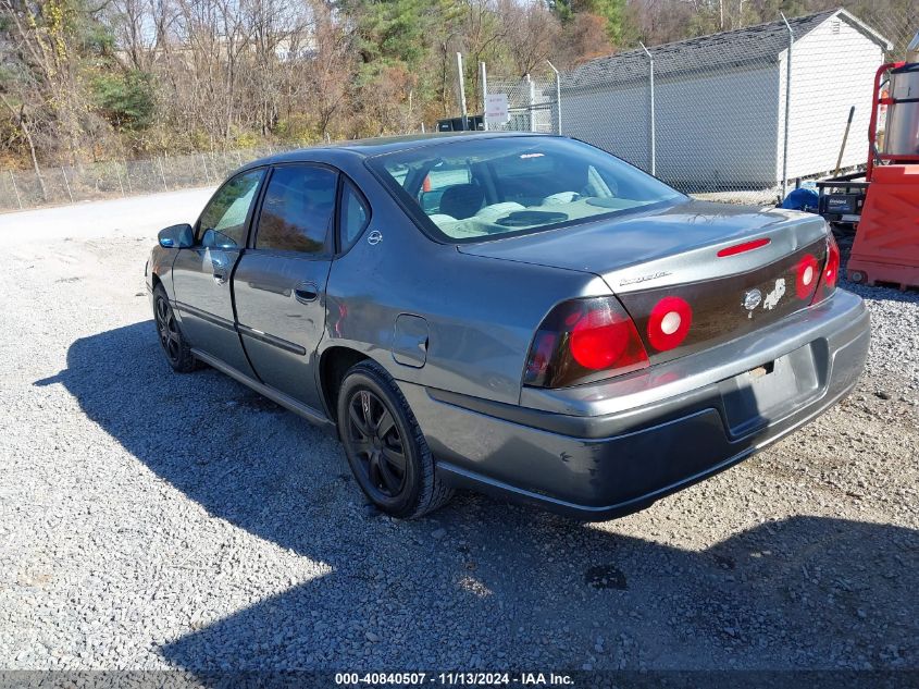 2004 Chevrolet Impala VIN: 2G1WF52E649333578 Lot: 40840507