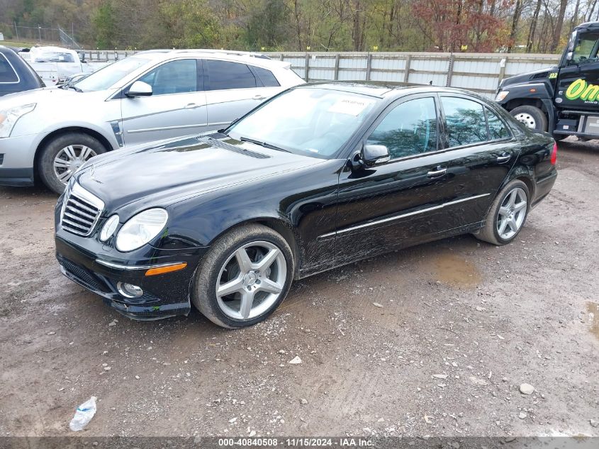 2008 Mercedes-Benz E 550 VIN: WDBUF72X58B255499 Lot: 40840508